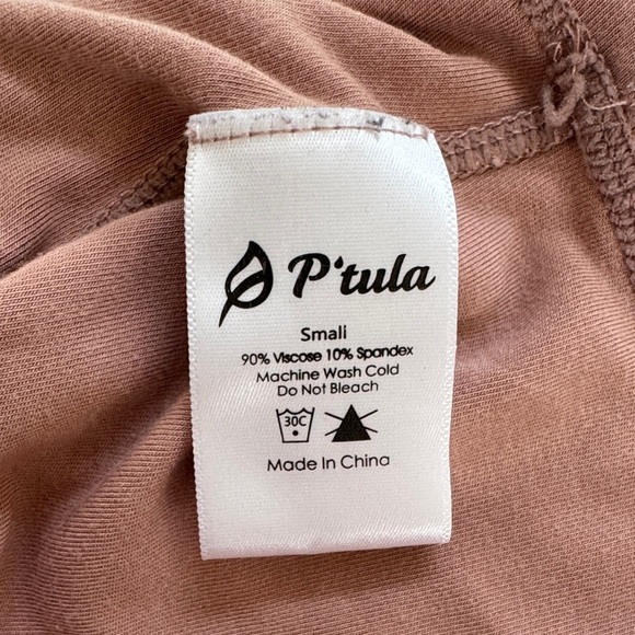 P’tula Dusty Rose Tank Top – Size Small - Picture 4 of 4